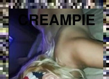 Sucking dick and creampie