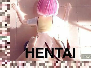 Momo Deviluke dominating from behind To Love Ru