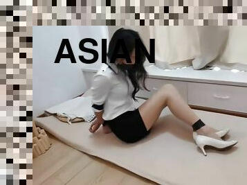 asia, jepang, bdsm-seks-kasar-dan-agresif, menyumbat, bondage-seks-dengan-mengikat-tubuh, dominasi, berambut-cokelat