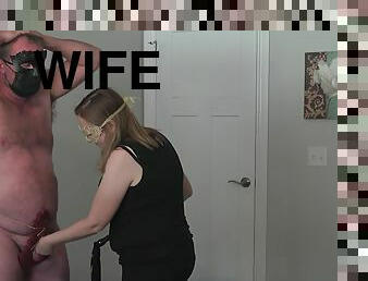 Wife Kicks Husbands Balls Cbt Torture Ball Kicking Hubby Ball Busting