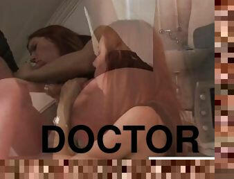 Knocked Up Red Head Takes Cock At The Doctor's