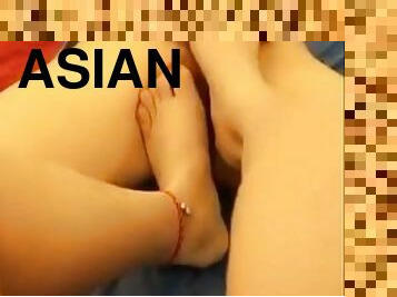 asiatisk, ladyboy, beskidt