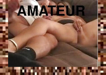 storatuttar, gigantisk, masturbation, orgasm, amatör, cumshot, hemmagjord, par, smutsig, sprut