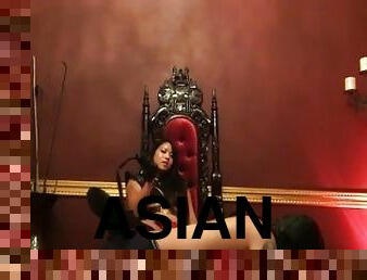 asiatisk, bdsm, kinky, bondage, älskarinna, dominans, femdom