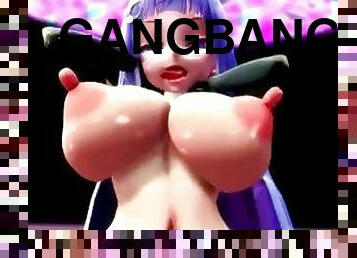 MMD Futa Futanari Anal Gangbang DP 3D Hentai