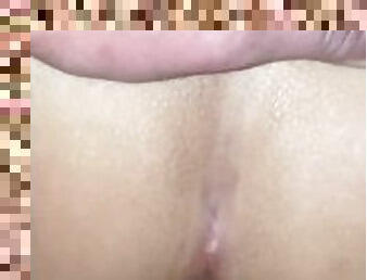 doggy, orgamus, öffentliche, dilettant, junge, schwer, selbst-gefertigt, gangbang, creampie, schwarz