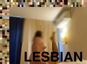 masturbation, strap-on, lesbisk, syster