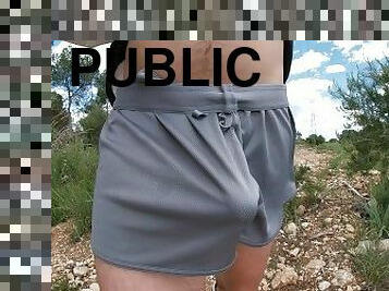 I got erect in public while running in tight shorts
