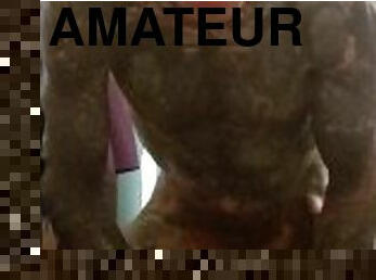 masturbation, amateur, mature, énorme-bite, jouet, ejaculation, pute, chambre-a-coucher, solo, musclé