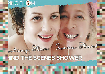 Behind The Scenes Shower - PeepingThom