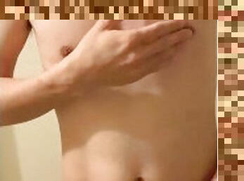 ????????????Japanese boy Nipple messing around