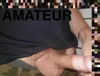 masturbation, pisser, giclée, amateur, énorme-bite, bite