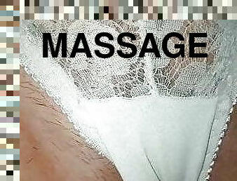 Pussy massage with happy end