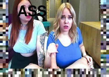 Two Fat Ass Girls Suck A Guys Dick