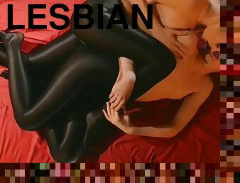 sukkahousut, lesbo-lesbian