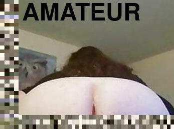 cul, amateur, maison, maman, belle-femme-ronde, diffusion