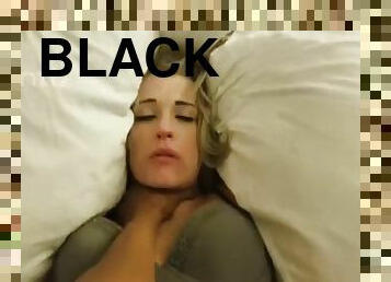 Hot blonde fuck by black cock