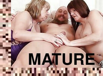 AgedLovE Mature Hardcore Threesome