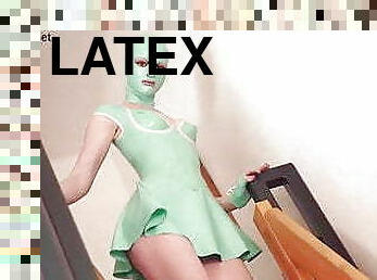 bdsm, stripp, latex, älskarinna, retande