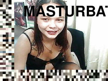 masturbation, latina, décapage, webcam