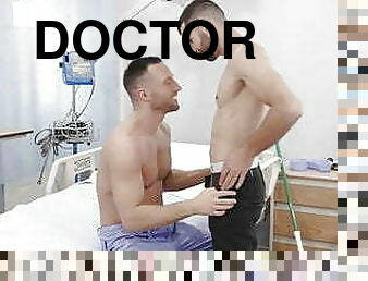 avsugning, doktor, gay, sjukhus