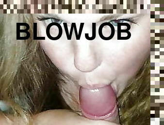 blowjob, blond, pikk, suging