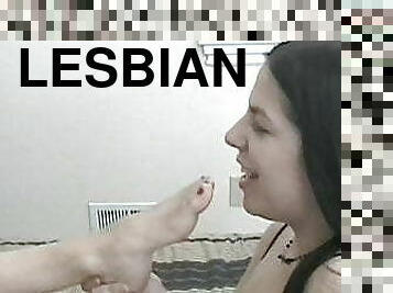 sukkahousut, lesbo-lesbian, bdsm, jalat, pitkät-sukat, söpö, fetissi, femdom, varpaat