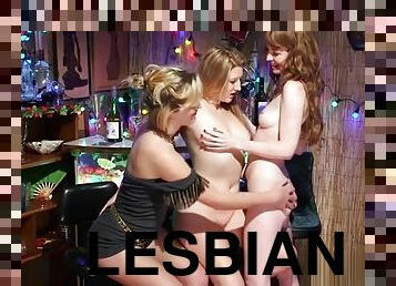 Lesbian sex club.