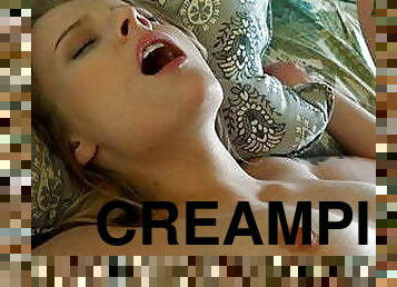 POV Fuck and Creampie With Paris White