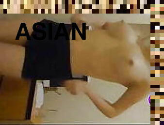 asiatisk, gammal, orgasm, avsugning, blandade-raser, massage, 18år, äldre, höga-klackar