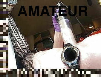 extrême, amateur, anal, énorme-bite, gay, gode, minet