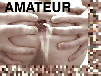 giclée, amateur, anal, gay, ejaculation, musclé, trou-du-cul