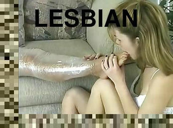 lesbiana, pies, fetichista