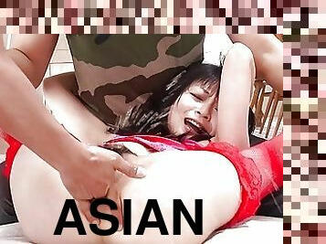 asia, payudara-besar, blowjob-seks-dengan-mengisap-penis, jepang, seks-grup, permainan-jari, bertiga, pakaian-dalam-wanita, vagina-vagina, payudara