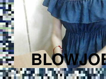 blowjob-seks-dengan-mengisap-penis, berhubungan-dengan-wajah, sperma, bersetubuh, brutal, wanita-haus-seks-dengan-pria-jauh-lebih-muda, payudara-kecil