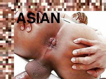 asiatisk, masturbation, shemale, ladyboy, juckande, strumpor, ensam