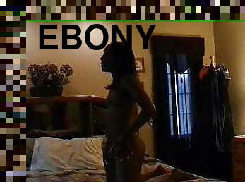 Ebony Call girl Sucks Daddy