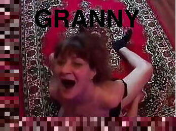 granny, milf, ejaculation, pute