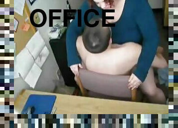 Slut fat bbw secretary fucked doggystyle in the office