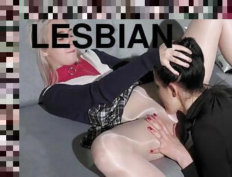 Lil Karla In Lesbian Strapon