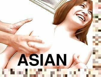 asiatisk, storatuttar, fitta-pussy, avsugning, hardcore, japansk, creampie, gruppsex, tuttar, kuk
