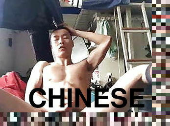 asiático, masturbación, amateur, gay, corrida, webcam, china, gay-joven