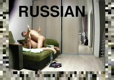 Big Russian dick fucks a young bitch.