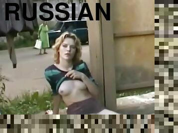Russian Public flashing Girls part1