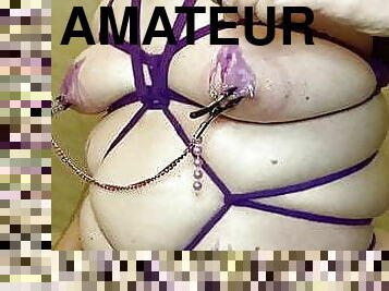 grosse, mamelons, amateur, gay, allemand, bdsm, belle-femme-ronde