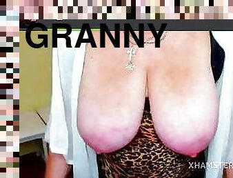 isoäiti-granny, roikkurinnat