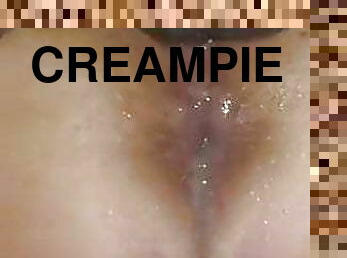 monster, fitta-pussy, fru, amatör, cumshot, hemmagjord, creampie, knullande, bedragen