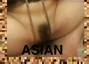 asiatisk, brudar, avsugning, cumshot, milf, hardcore, japansk, bdsm, bunden, petit