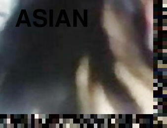 asiatisk, doggy-style, avsugning, cumshot, milf, avrunkning, hindu-kvinnor, sprut, knullande