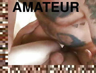 masturbación, amateur, gay, culo-sexy, corrida, chupando